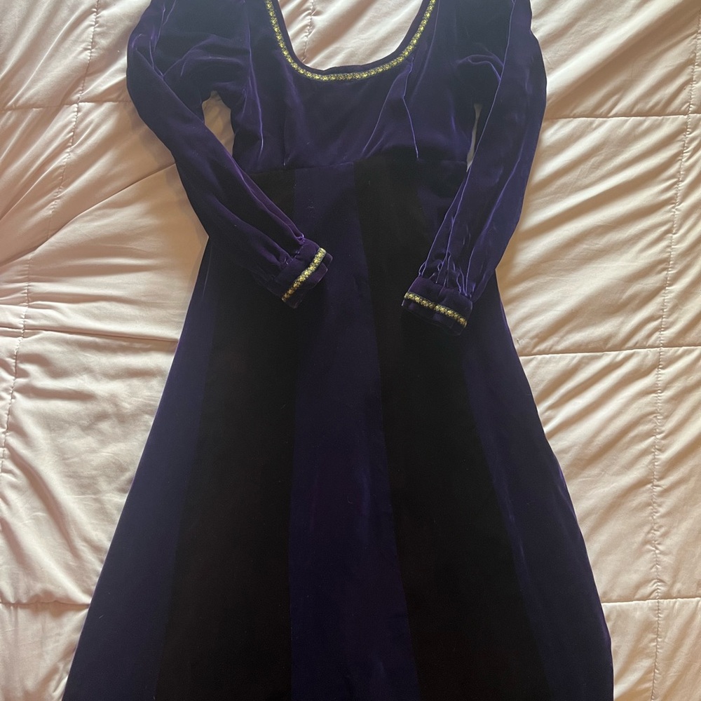1970s does Renaissance Dress - Picture 2 of 6